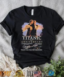 Titanic 25th Anniversary Thank You For The Memories T Shirt