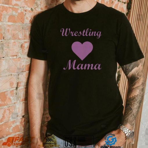 Wrestling Heart Mama Shirt 6c0085 0