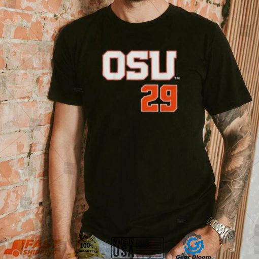 Oregon state baseball jacob melton 29 shirt