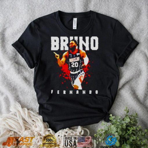 bruno Fernando Houston Rockets basketball player shirt