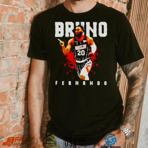 bruno Fernando Houston Rockets basketball player shirt