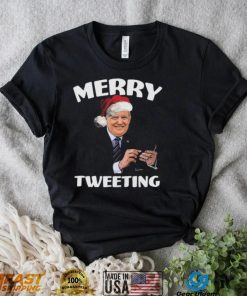 Santa Trump Merry Tweeting Christmas Shirt