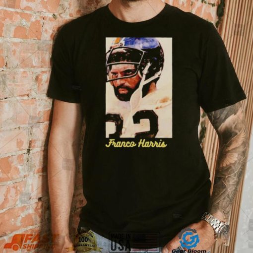 franco Harris NFL memories shirt