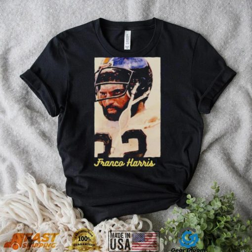 franco Harris NFL memories shirt