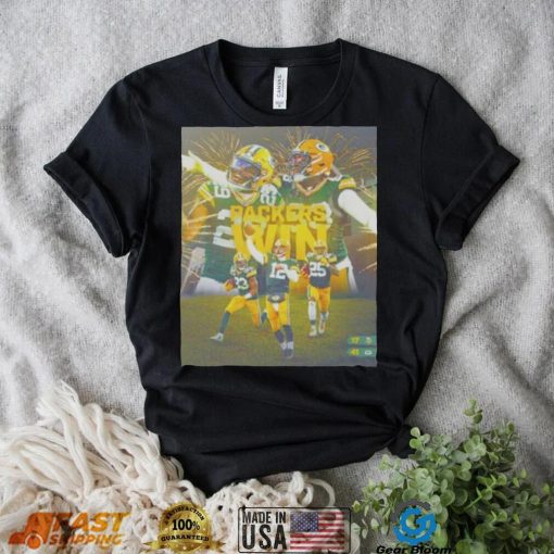 green Bay Packers win New Year’s Day fireworks shirt