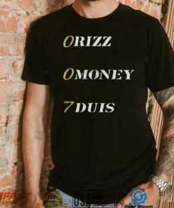 Unprofessionalapparel shop 007 rizz money duis shirt