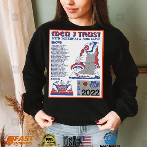 Men I trust usa fall tour 2022 poster shirt