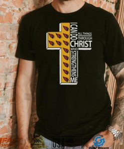 i can do all things through christ Arizona cardinals shirt