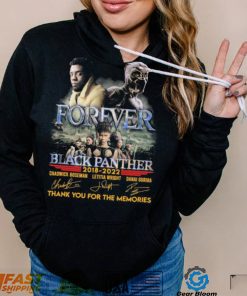 jXS6t5B8 Forever Black Panther 2018 2022 Thank You For The Memories Signatures Shirt3 hoodie, sweater, longsleeve, v-neck t-shirt