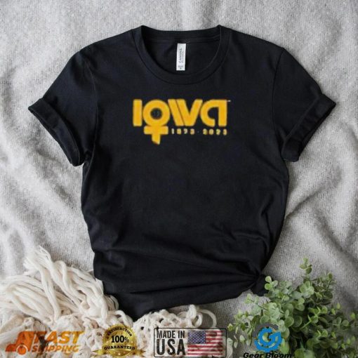 Iowa hawkeyes women’s athletics 50 years shirt