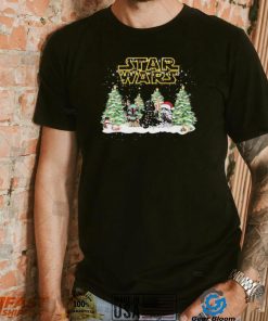 Star Wars Snow Tree Christmas Shirt