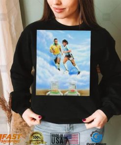nBUCpHnn Rip pele and diego maradona two legend shirt1 hoodie, sweater, longsleeve, v-neck t-shirt