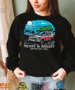 Kentucky Merry & Bright Christmas shirt