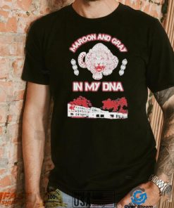Maroon and gray in my DNA shirt