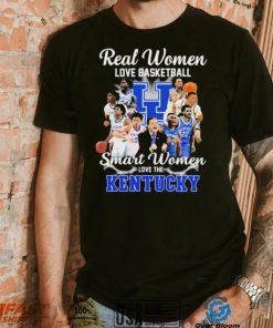 Real Women Love Basketball Smart Women Love The Kentucky Shirt