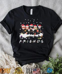 y5AVEBwK Friends Harry Potter Chibi Santa Hat Tv Show Merry Christmas Shirt1 hoodie, sweater, longsleeve, v-neck t-shirt
