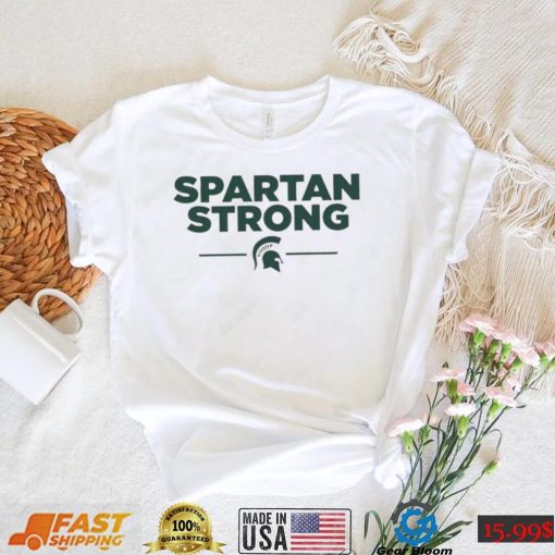 MSU Spartans T-Shirt – Show Your Strength with Spartan Strong