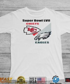 Kansas City Chiefs Vs Philadelphia Eagles Super Bowl 2023 Shirt