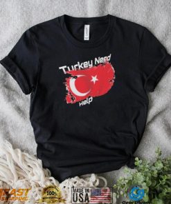 Adorable Pray for Turkey Need Help Powerful Earthquake T shirt