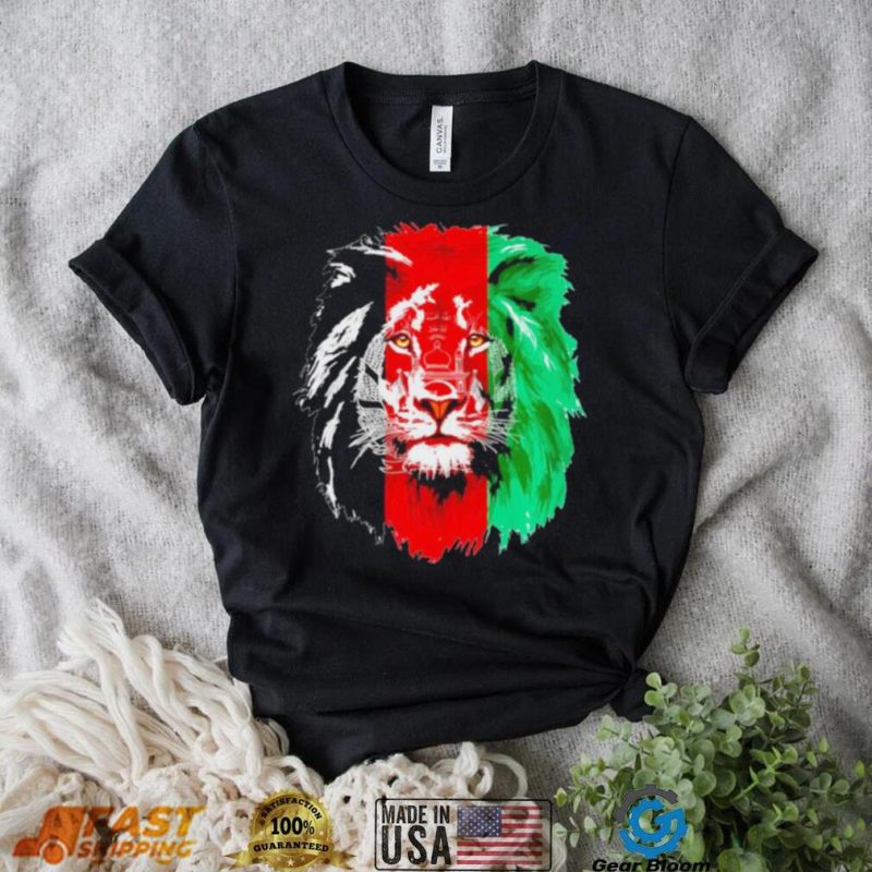 Afghanistan flag lion free Afghanistan shirt
