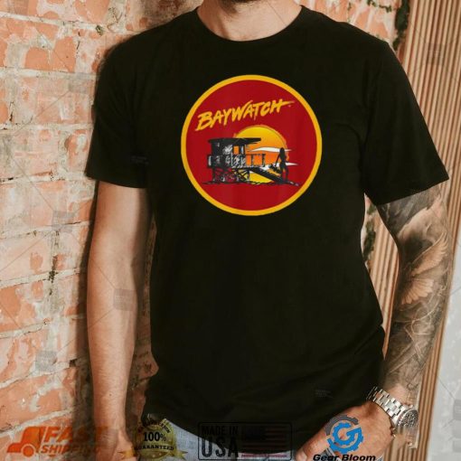 Baywatch Patch Logo Action Drama Comedy TV Series T Shirt