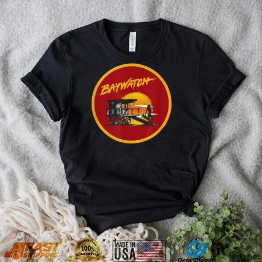Baywatch Patch Logo Action Drama Comedy TV Series T Shirt