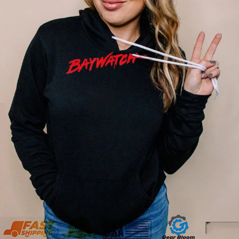 Baywatch Red Logo Action Drama Comedy TV Series T Shirt