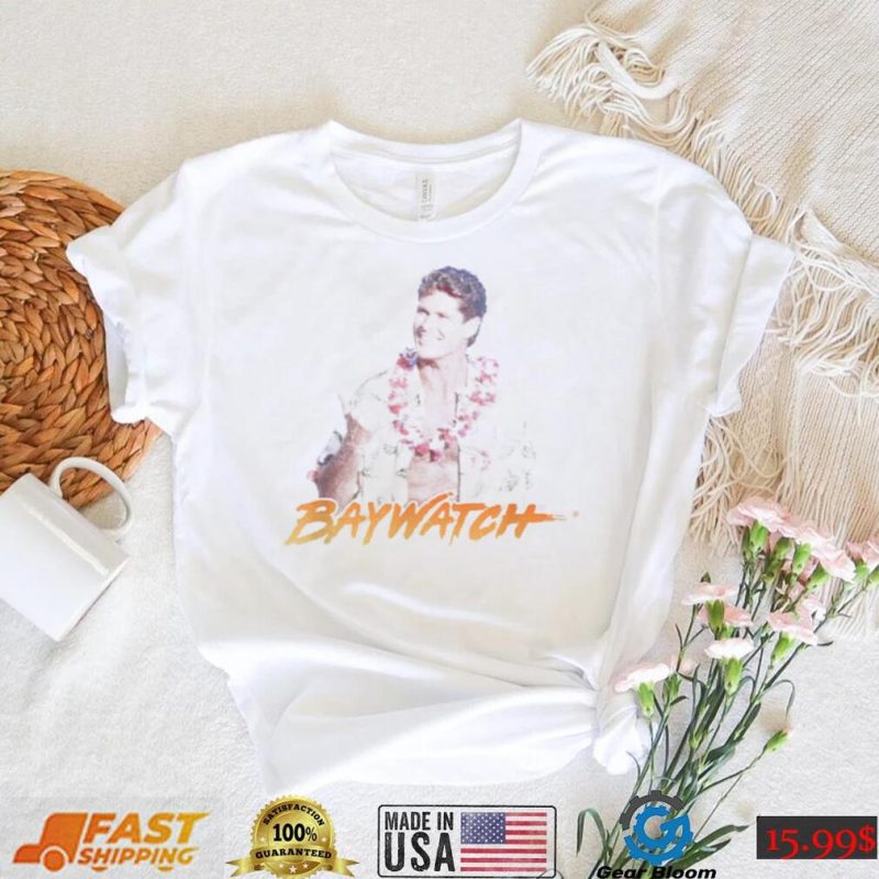 Baywatch T Shirt Hawaiian Mitch Action Drama TV Series Shirt