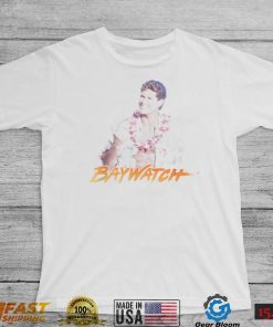 Baywatch T Shirt Hawaiian Mitch Action Drama TV Series Shirt