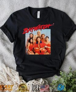 Baywatch T Shirt OG Cast Action Drama Comedy TV Series T Shirt