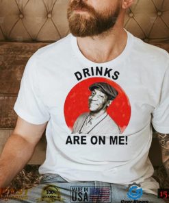 Bill Cosby T Shirt Drinks Are On Me Comedy Trendy Shirt
