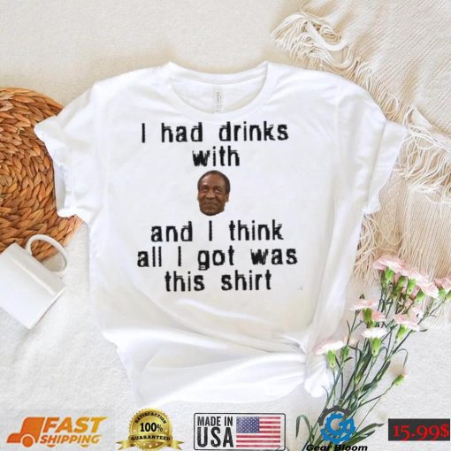 Bill Cosby T Shirt Funny Comedian Trendy Meme Cool T Shirt