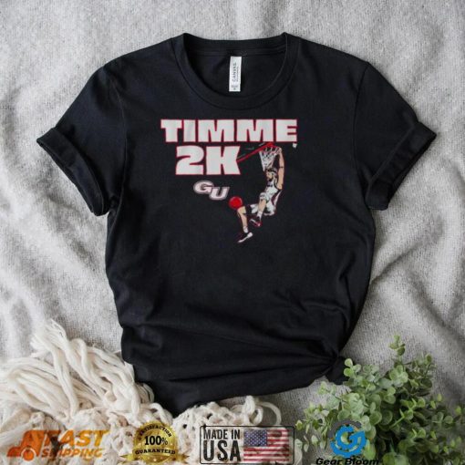 Drew Timme 2k Gonzaga Basketball Shirt