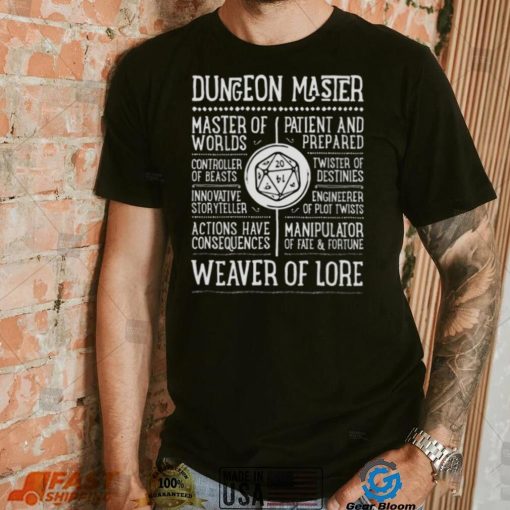 Dungeon Meowster Meowster Dnd Cat Do You Even Crit shirt