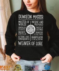 Dungeon Meowster Meowster Dnd Cat Do You Even Crit shirt