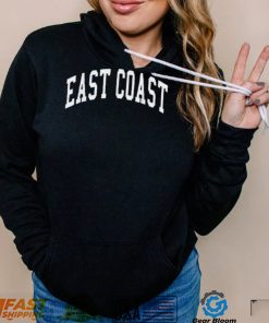 East Coast T Shirt Hip Hop Rap Eastern Seaboard Trendy Shirt