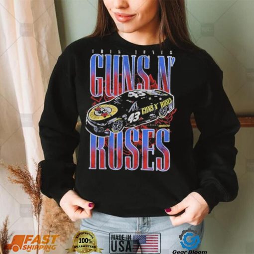 Erik Jones LEGACY Motor Club Team Collection Guns N’ Roses Band Car T-Shirt – Official Merchandise
