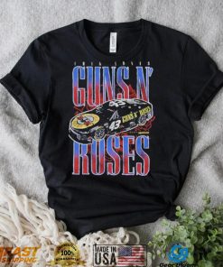 Erik Jones LEGACY Motor Club Team Collection Guns N’ Roses Band Car T Shirt