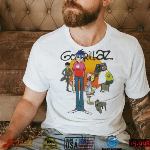 Everybody Love Robots Gorillaz Shirt