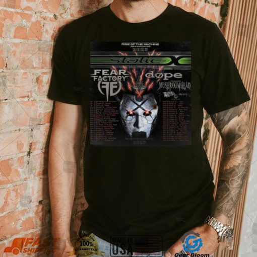 Fear Static Factory 2023 New Tour shirt