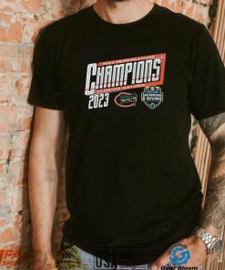 Florida Gators 2023 SEC Men’s Swimming and Diving Champions Locker Room T Shirt