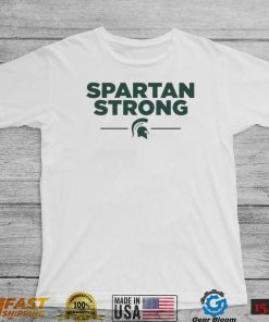 MSU Spartans T-Shirt – Show Your Strength with Spartan Strong