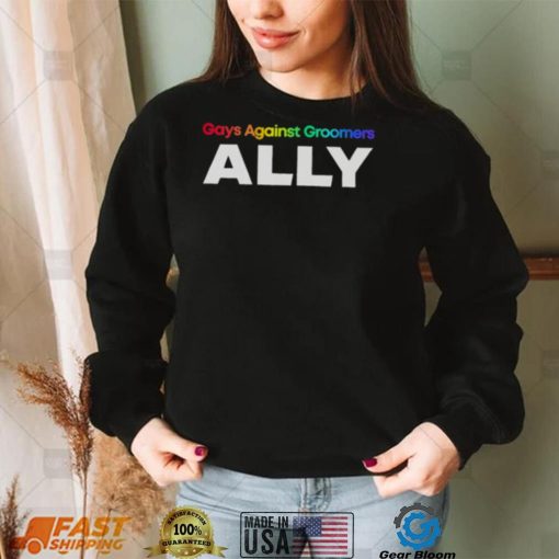 Gays against groomers ally T shirt