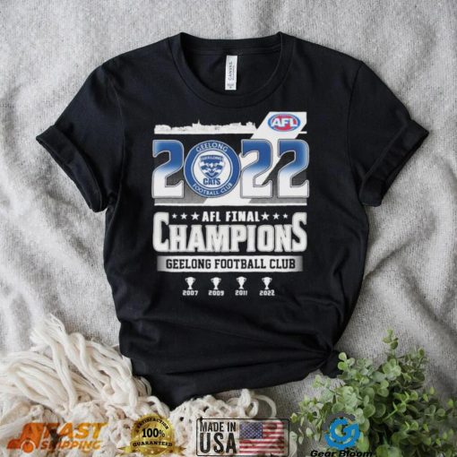 Geelong Football Club 2022 AFL Finals Champions Shirt