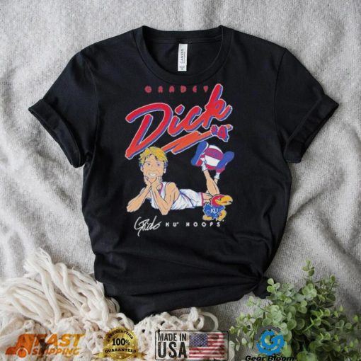 Kansas Jayhawks Basketball Hoops Shirt – Gradey Dick Official Apparel