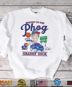Gradey Dick Kansas Jayhawks Heading To The Phog Basketball Shirt
