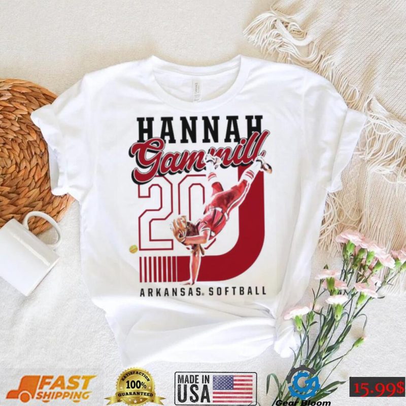Hannah Gammill Arkansas Softball T shirt