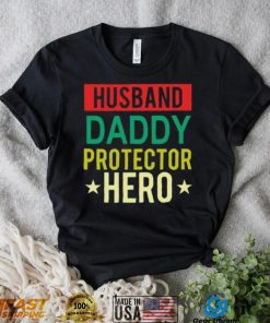 Husband Daddy protector hero vintage Father’s Day T shirt