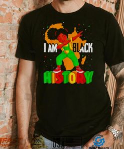 I Am Black History Kids Girls Women Black History Month Shirt