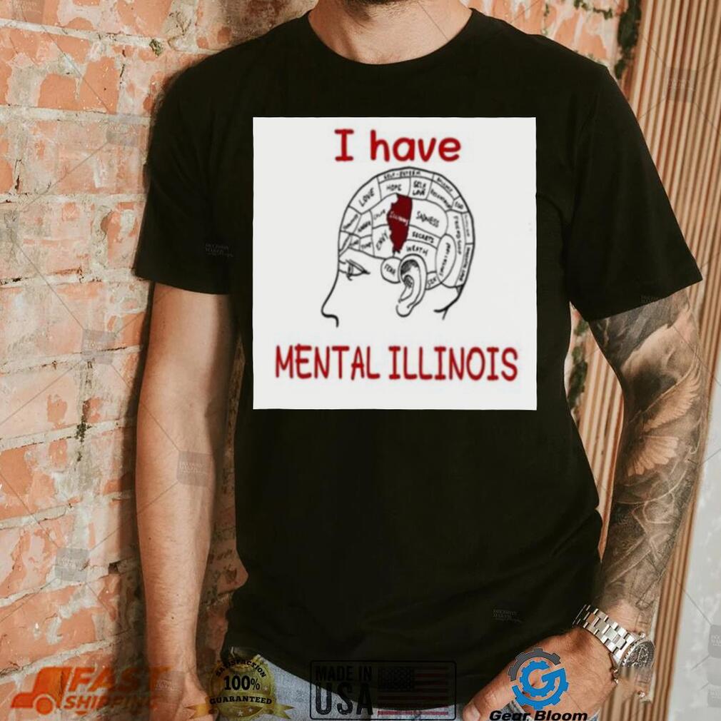 Mental Illinois 2023 T-Shirt - Show Your Support for Mental Health ...